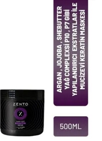  Beden Zento keratin mask 