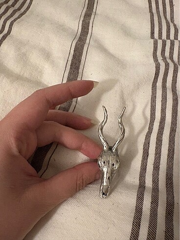 Boynuz Gotik Yüzük - Görsel 2