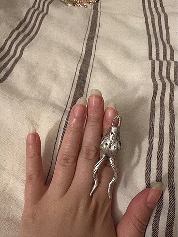 Boynuz Gotik Yüzük - Görsel 4