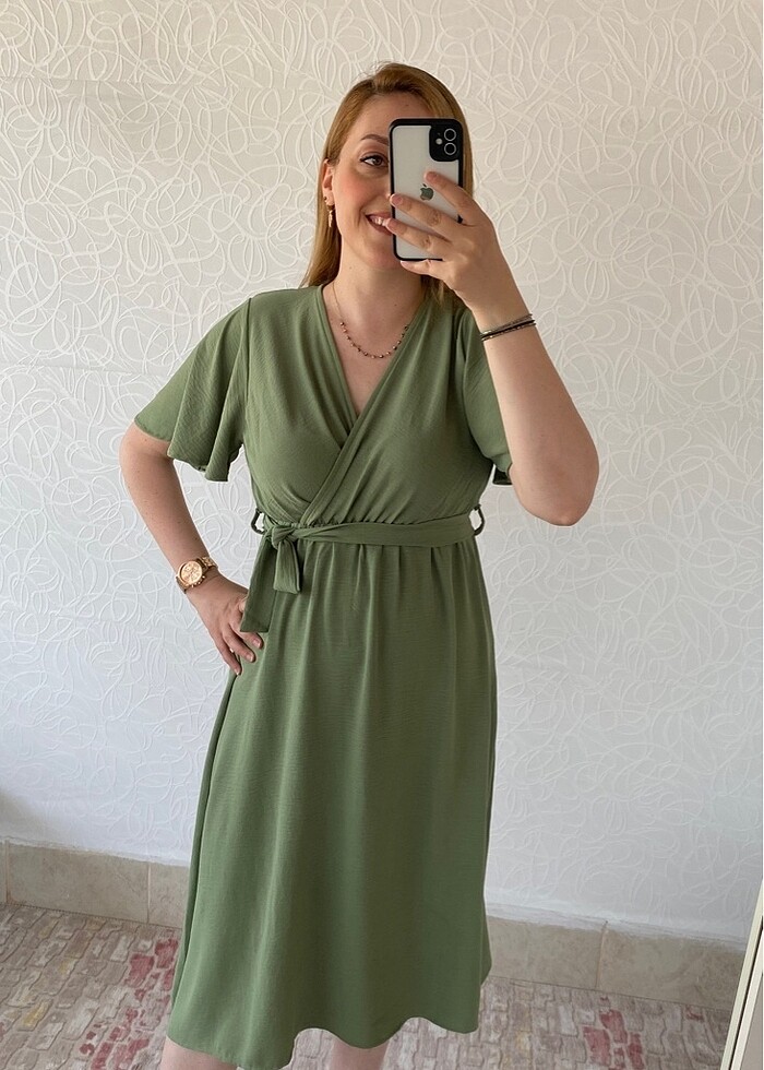 Yeşil Kruvaze Yaka - Görsel 4