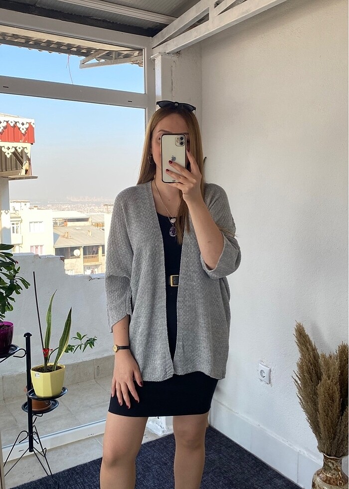 Gri Hırka - Görsel 2