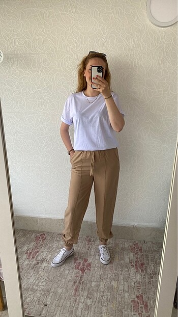 Bilek lastikli pantolon - Görsel 2