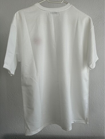 Beyaz Kalpli Tişört - Görsel 2