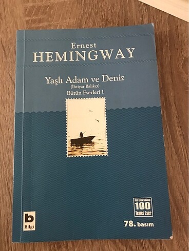 Yaşlı adam ve deniz Ernest Hemingway