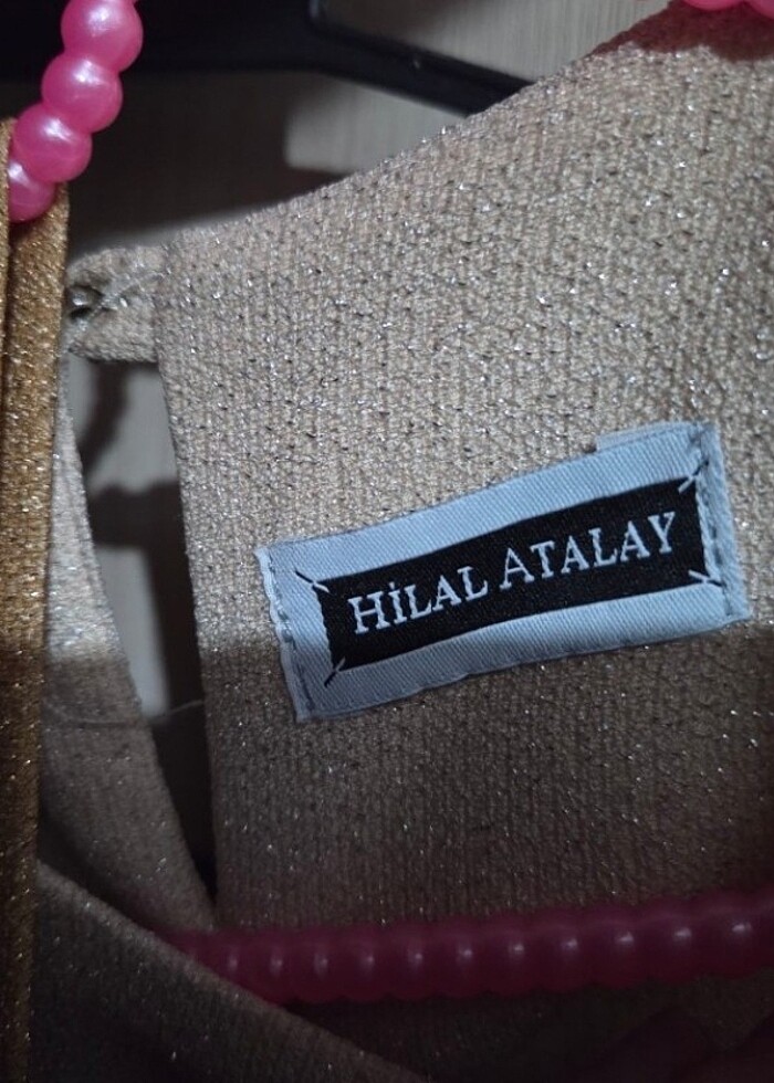 degrade abiye elbise hilal atalay simli - Görsel 2