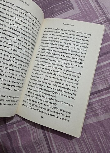 the royal game stefan zweig İngilizce - Görsel 3