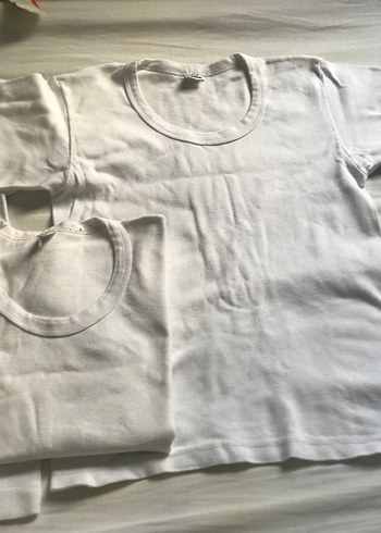 Beyaz Çocuk Fanila 3'lü Set - Görsel 5