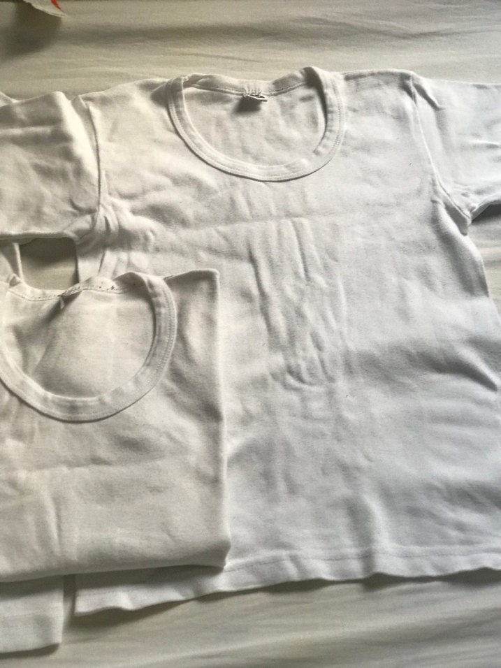 Beyaz Çocuk Fanila 3'lü Set - Görsel 5