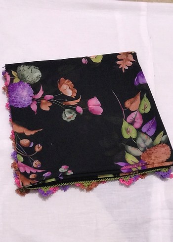 Çeyizlik Eşarp iğne oyası - Görsel 4