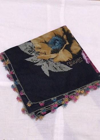 Çeyizlik Eşarp iğne oyası - Görsel 3