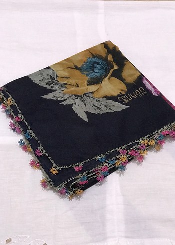 Çeyizlik Eşarp iğne oyası - Görsel 4