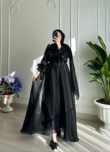 KEVSER BAHADIR HELEN SİYAH ABİYE 