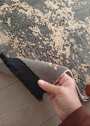 Bohem Vintage Erkek Fular Gri ve Altın - Görsel 2