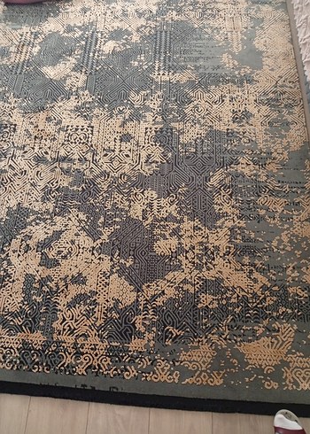 Gri Desenli Modern Halı - Görsel 2