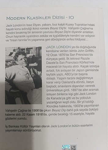  JACK LONDON - BEYAZ DİŞ