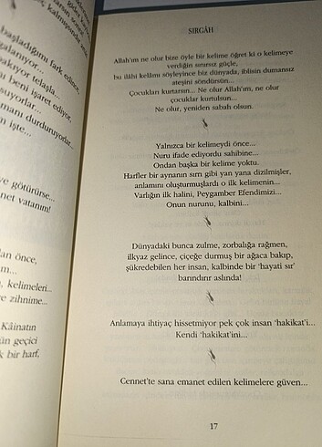 SIRGÂH & SÖZ'ÜN YURDU & EDEBİYAT & İSLAM & DİN