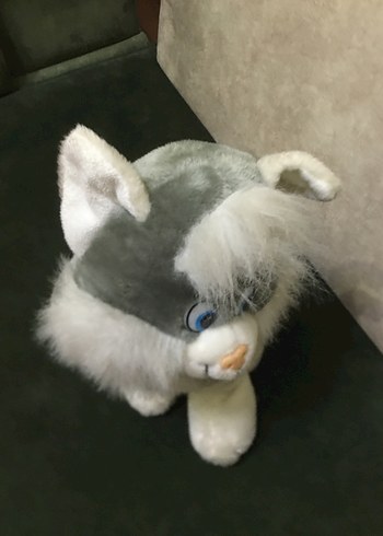 Beden Gri Peluş Kedi Oyuncak