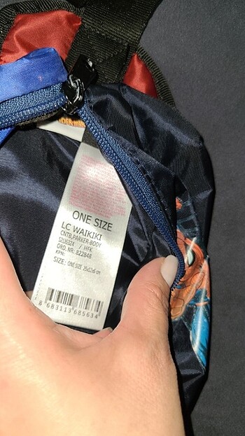 Spıder-man bel çantası  - Görsel 8