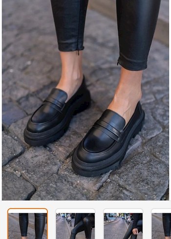 Siyah Kadın Loafer