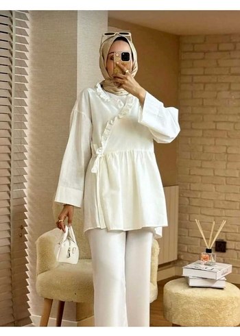 beyaz kimono