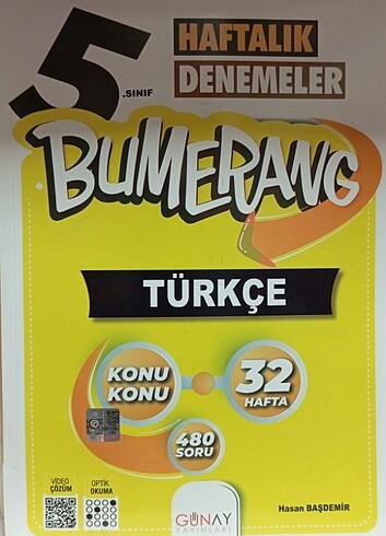5.Sınıf Bumerang Türkçe Deneme