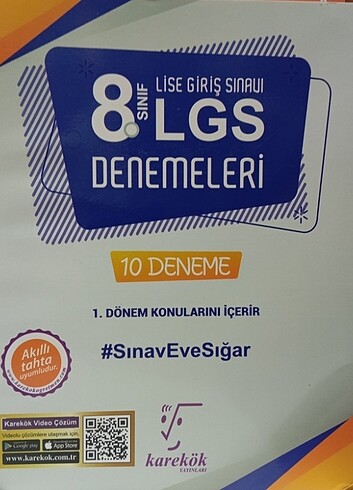 Karekök Lgs 1.Dönem Deneme