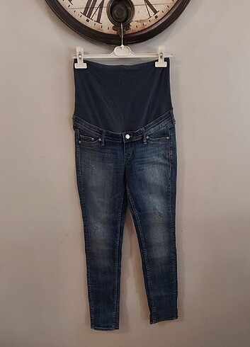 s Beden lacivert Renk H&M Hamile Jean