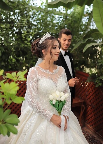 Taç duvak hepsi yaninda hediye Sıfır