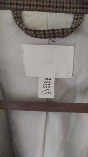 m Beden kahverengi Renk ceket
