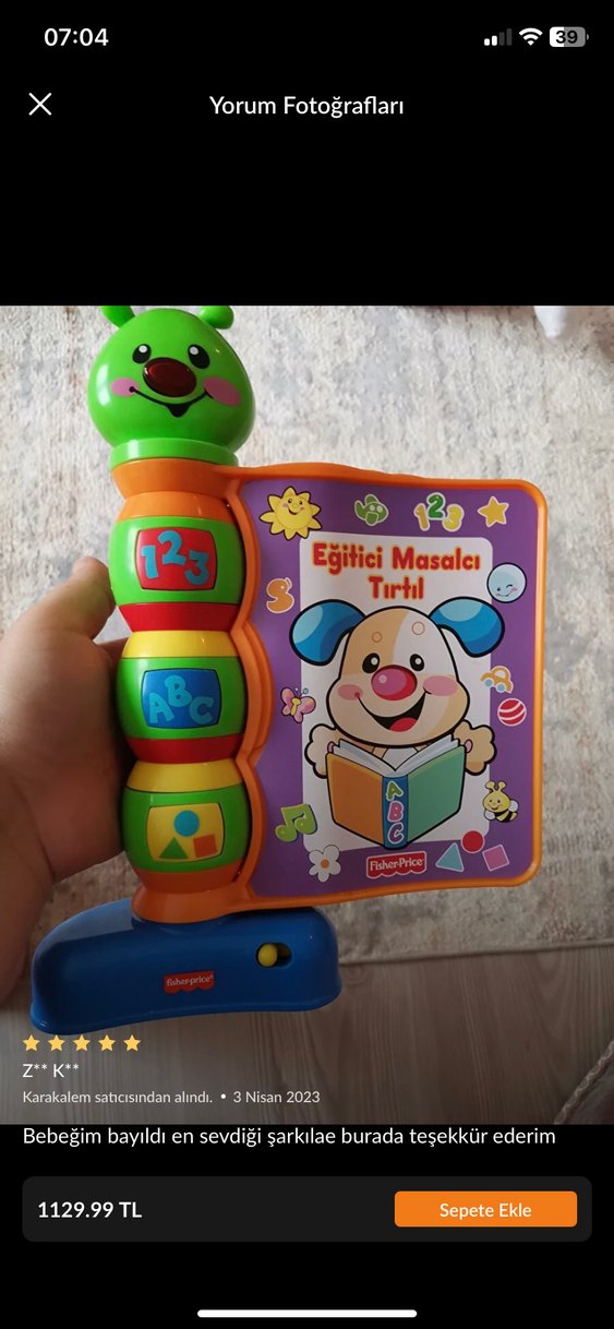 Renkli Eğitici Kitap Oyuncağı - Görsel 2