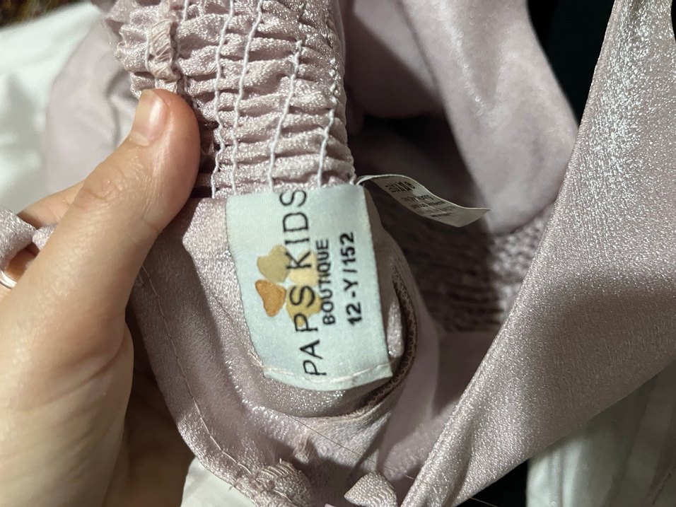 Pembe Askılı Uzun Elbise - Görsel 4