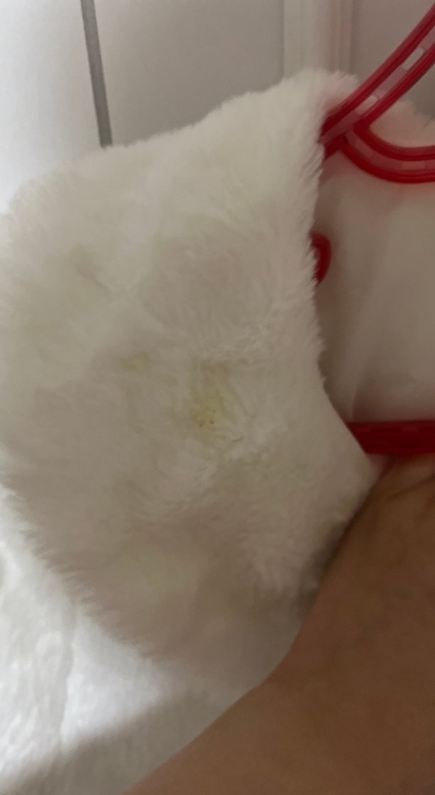 Beyaz Kürklü Kadın Midi Ceket - Görsel 3