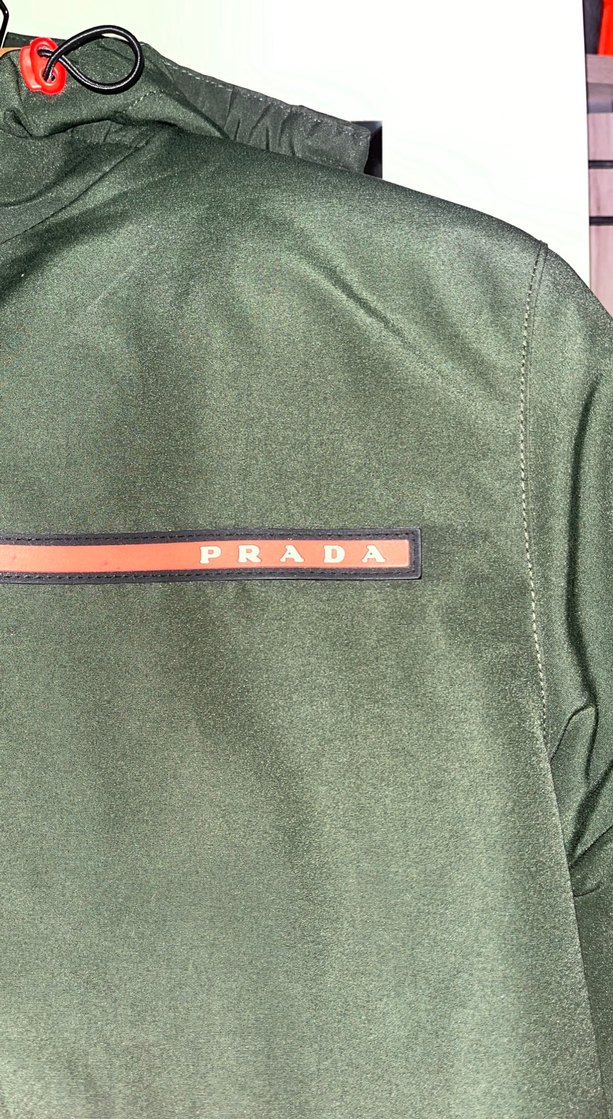 Erkek Haki Fermuarlı Streetwear Mont - Görsel 3