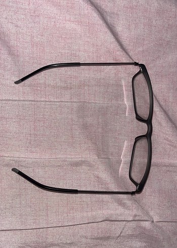 Siyah Minimalist gözlük - Görsel 5