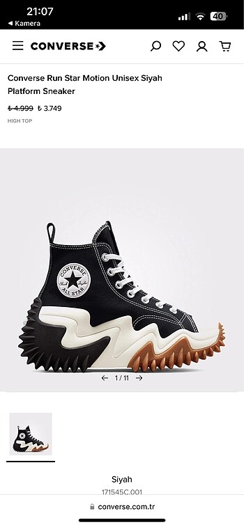Converse ayakkabı