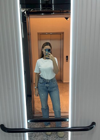 Kadın Mango Denim Pantolon
