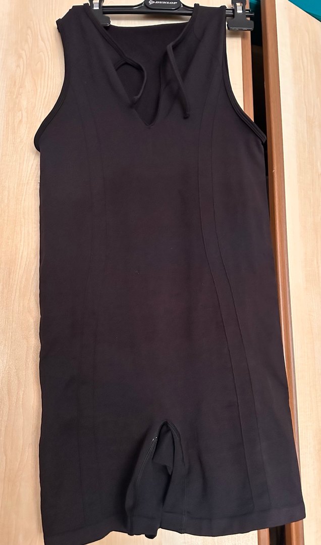 Siyah Kolsuz Mini Spor Tulum - Görsel 3