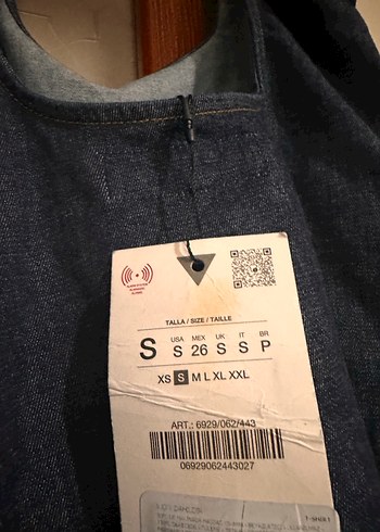 Denin Zara bodysuit - Görsel 2