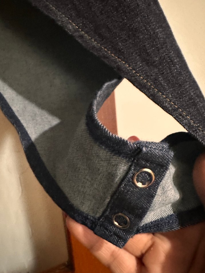 Denin Zara bodysuit - Görsel 3