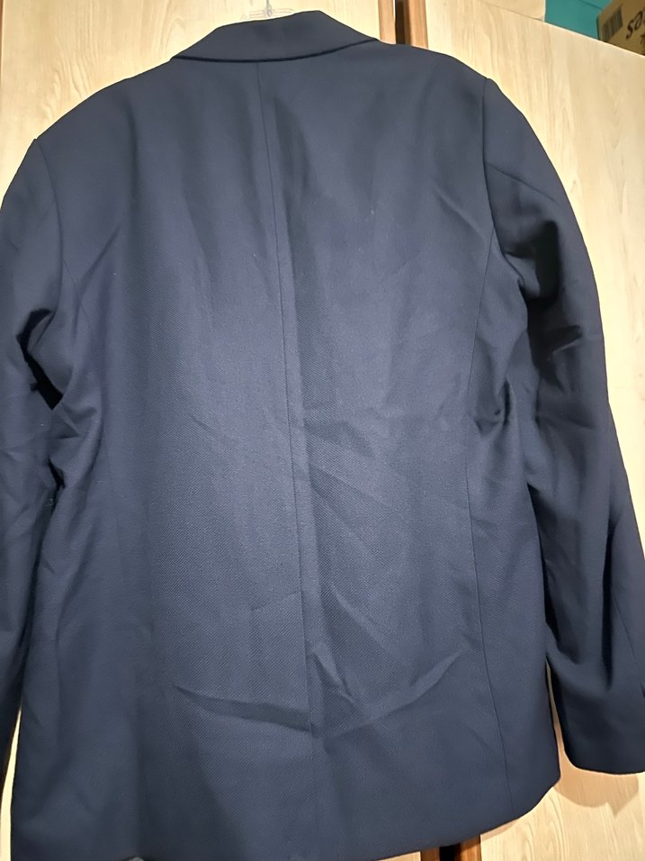 Erkek Koyu Mavi Düğmeli blazer - Görsel 5