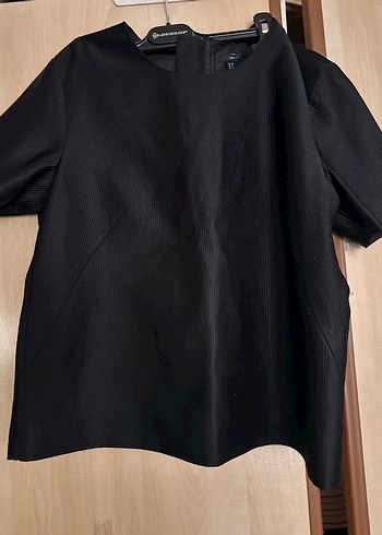 Kadın Siyah Piliseli Bluz - Görsel 5