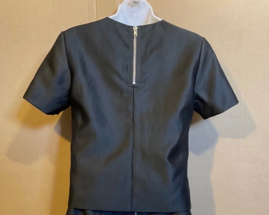 Kadın Siyah Piliseli Bluz - Görsel 2