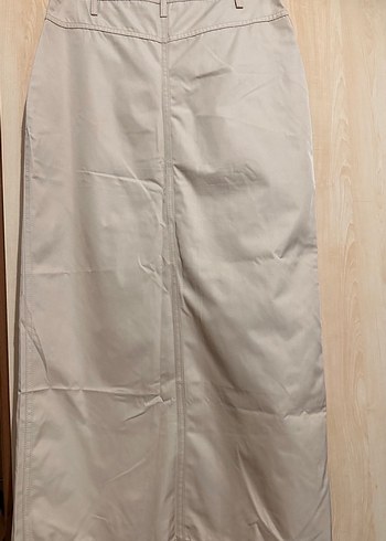 Bej Uzun  Kadın Etek - Görsel 4
