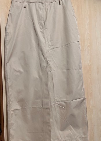 Bej Uzun  Kadın Etek - Görsel 6