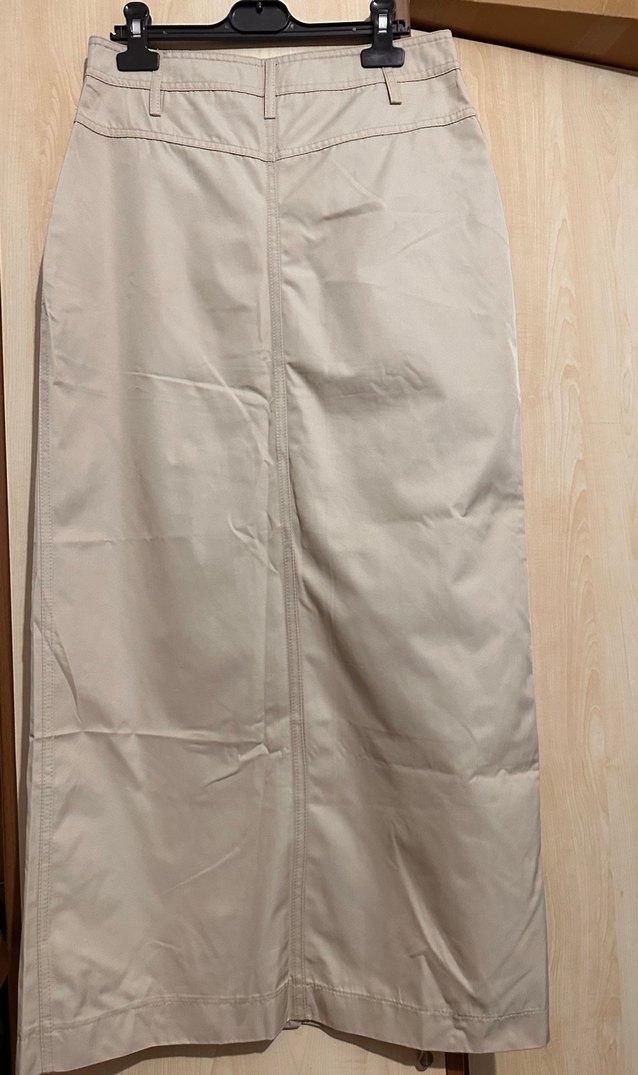 Bej Uzun  Kadın Etek - Görsel 4