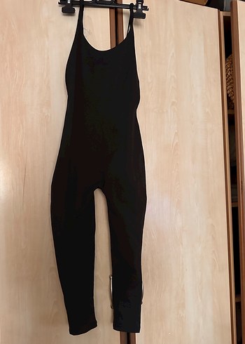 Bershka siyah tulum - Görsel 3