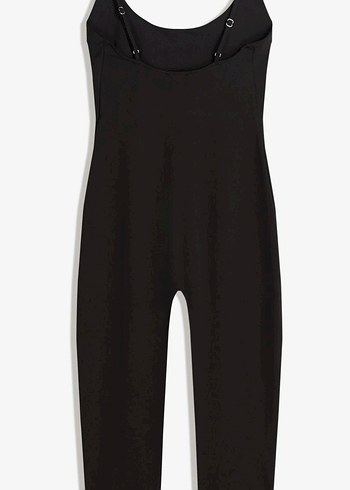 Bershka siyah tulum - Görsel 10