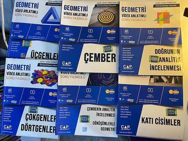 Tyt-ayt geometri çap fasikülleri