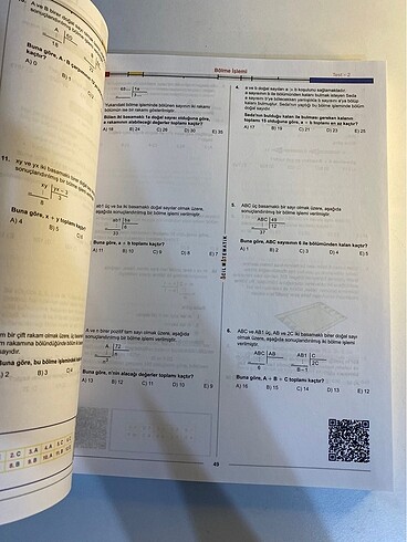 Beden Renk Tyt matematik acil