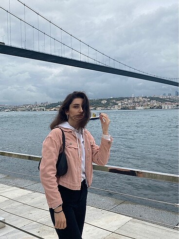 m Beden Pudra pembesi ceket